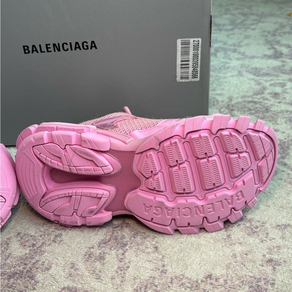 NIB Balenciaga Track.3 Sneakers in Pink - Picture 6 of 9